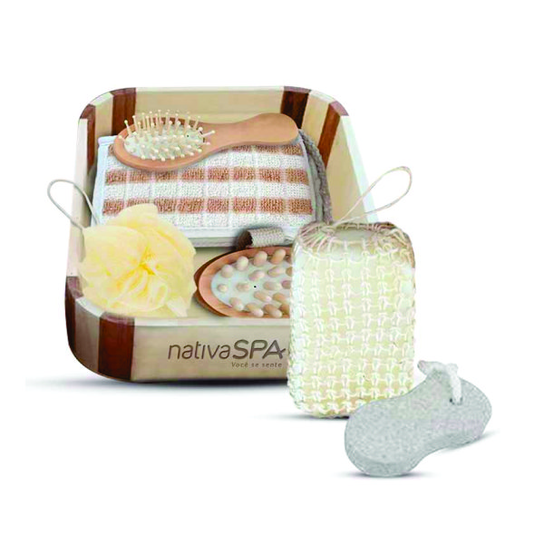Kit Banho Spa 06 Peças Personalizado Kit Banho Spa 06 Peças Personalizado