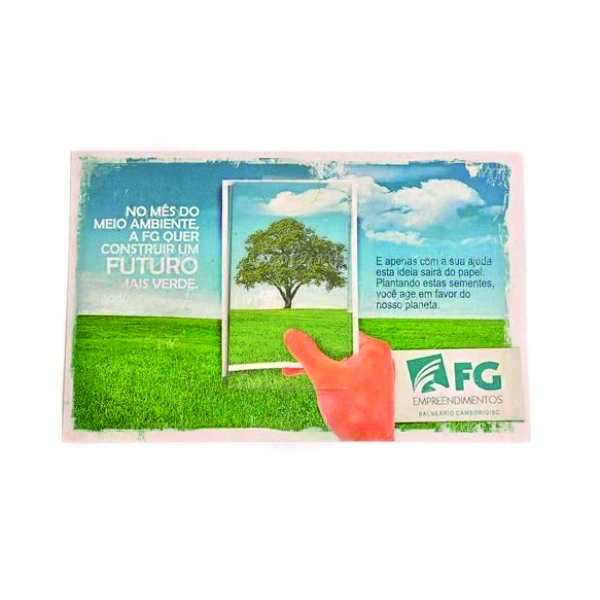 Kit Eco Postal Reciclato Sache Kit Eco Postal Reciclato Sache