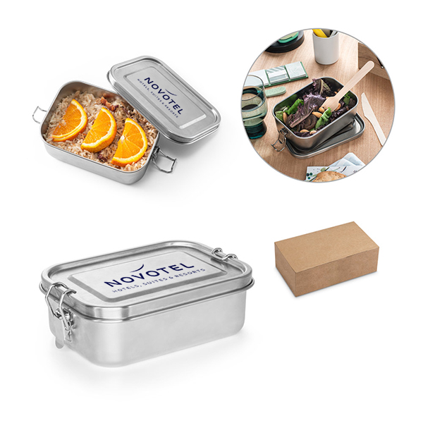 Marmita Hermética em Aço Inox Personalizada Marmita Hermética em Aço Inox Personalizada