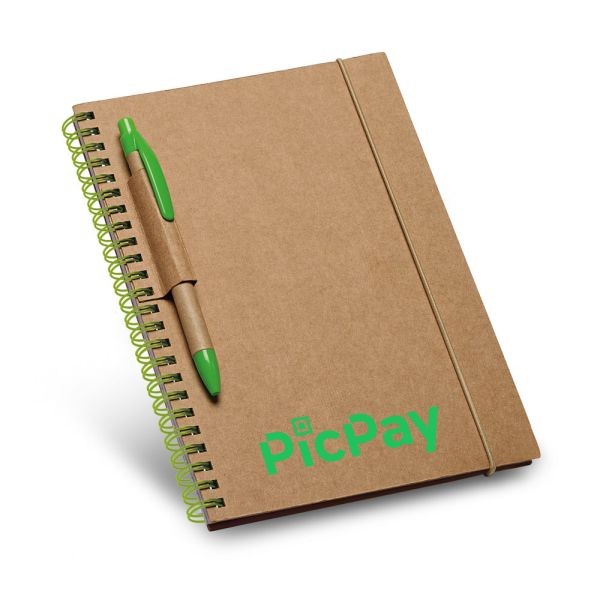 Caderno B6 Reciclado com Pauta Personalizado Caderno B6 Reciclado com Pauta Personalizado