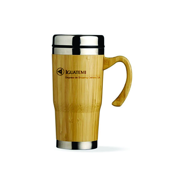 Caneca Bambu 500ml Personalizada Caneca Bambu 500ml Personalizada