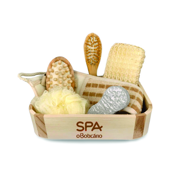 Kit Spa com Pedra Pomes Personalizado Kit Spa com Pedra Pomes Personalizado