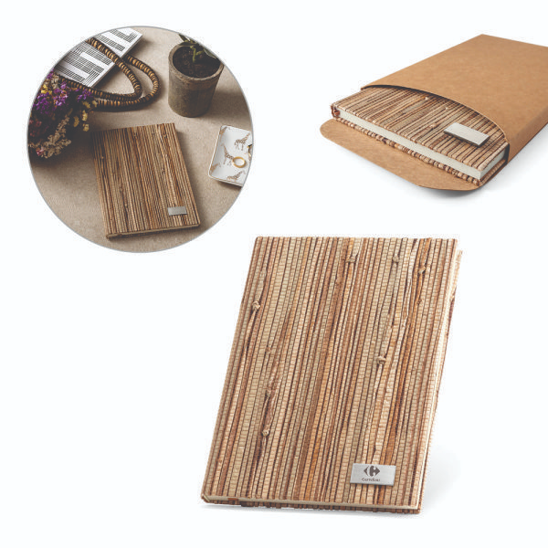 Caderno Capa Palha Natural Personalizado Caderno Capa Palha Natural Personalizado