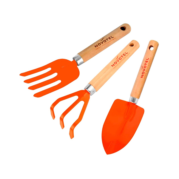 Kit Jardinagem 3 Peças Personalizado Kit Jardinagem 3 Peças Personalizado