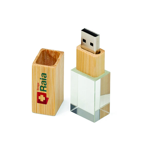 Pen Drive Bambu Personalizado Pen Drive Bambu Personalizado