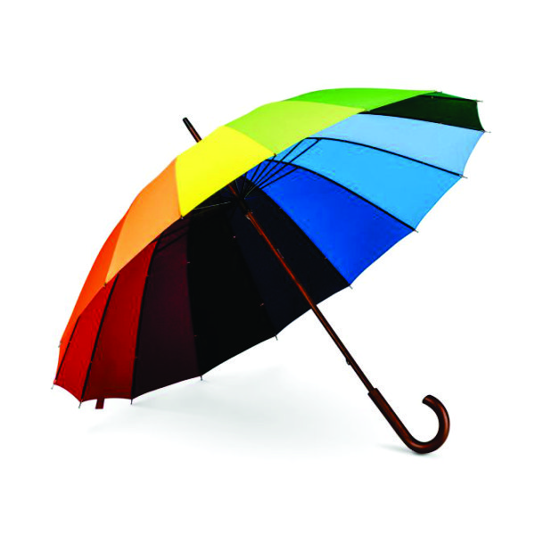 Guarda-Chuva Arco-Íris em 190T Pongee Guarda-Chuva Arco-Íris em 190T Pongee