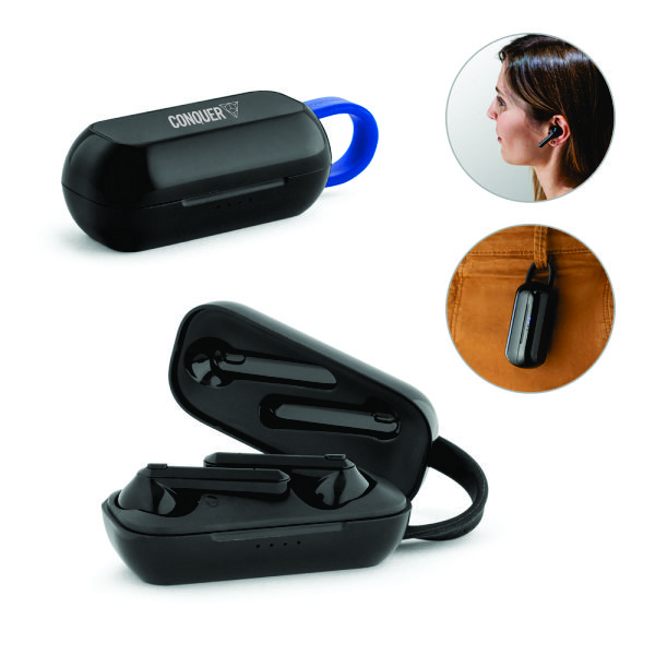 Fones de Ouvido Wireless em ABS Fones de Ouvido Wireless em ABS