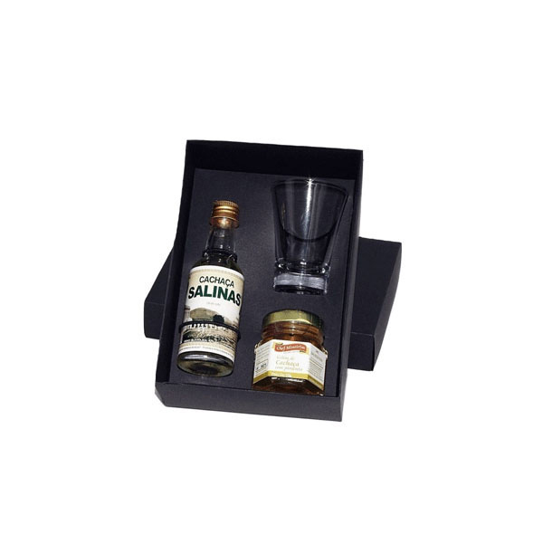 Kit Cachaça vai Brasil Personalizado Kit Cachaça vai Brasil Personalizado