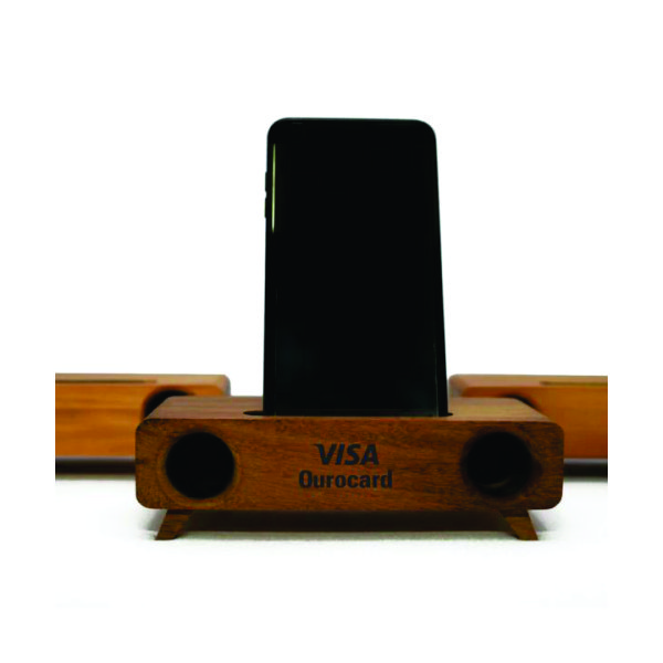 Amplificador de Som e Apoio para Celular Amplificador de Som e Apoio para Celular