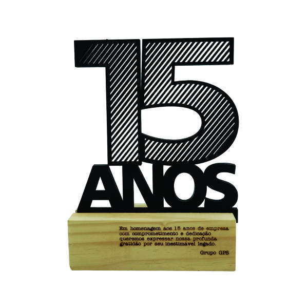 Troféu de MDF Personalizado Troféu de MDF Personalizado