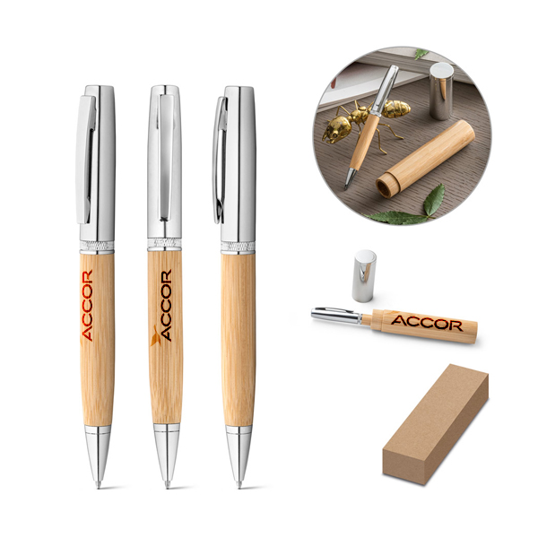 Esferográfica Bambu Personalizada Esferográfica Bambu Personalizada