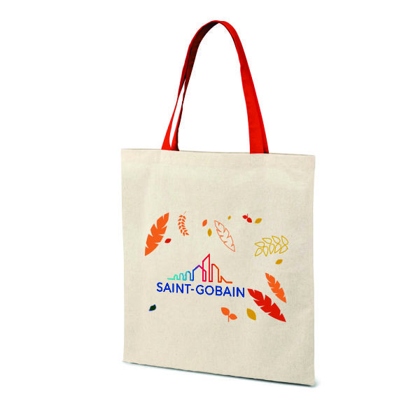 Ecobag com Alça Colorida Personalizada Ecobag com Alça Colorida Personalizada