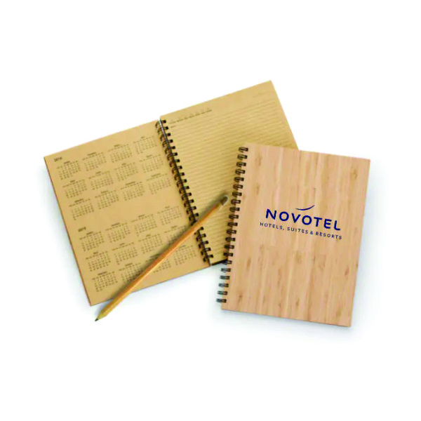 Kit Ecológico Agenda Bambu e Lapis Semente Kit Ecológico Agenda Bambu e Lapis Semente