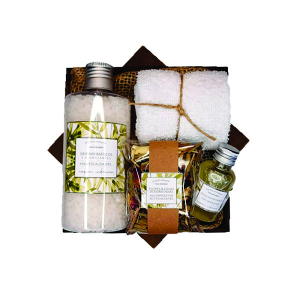 Kit Spa com Toalhinha de Mão Kit Spa com Toalhinha de Mão