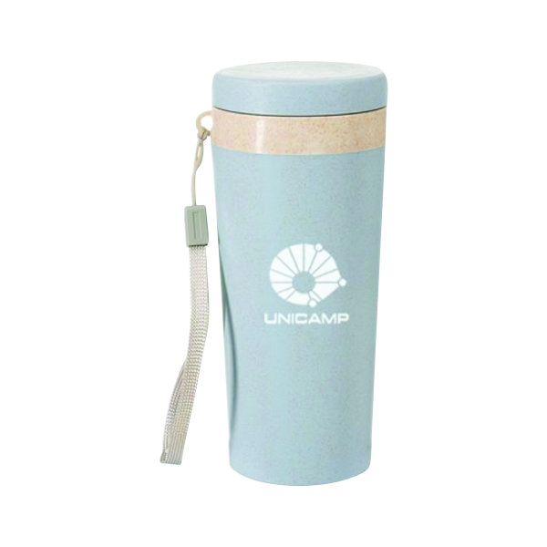 Copo térmico fibra de bambu Brinde personalizado Copo térmico fibra de bambu Brinde personalizado