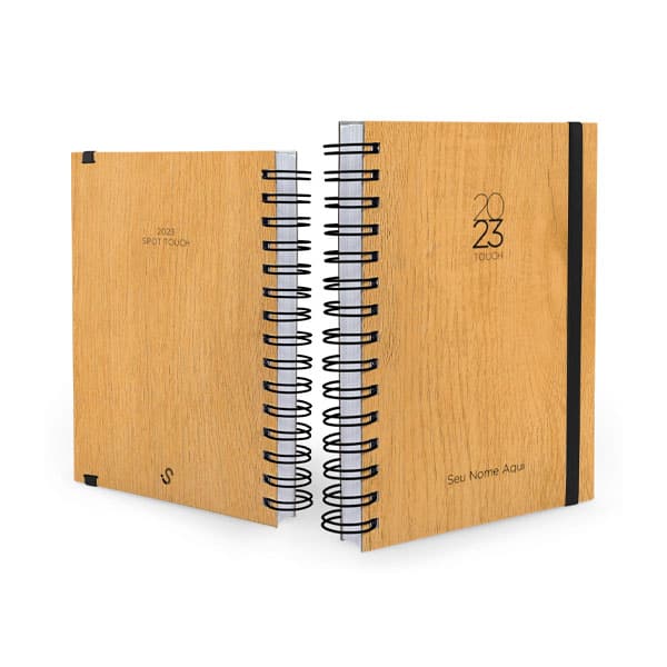 Agenda Semanal Madeira Personalizada