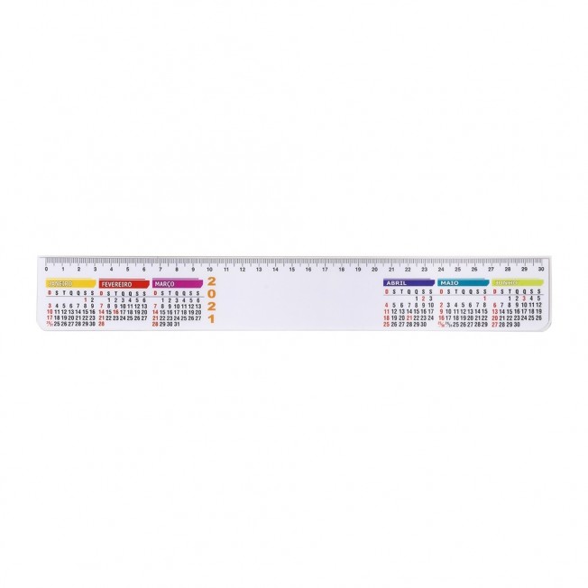 Régua pvc personalizada