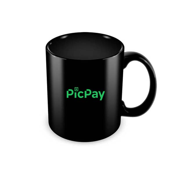 Caneca Preta Personalizada