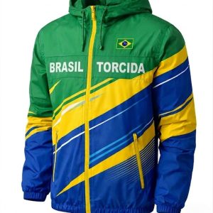 Jaqueta Corta-Vento Copa Torcida Personalizada